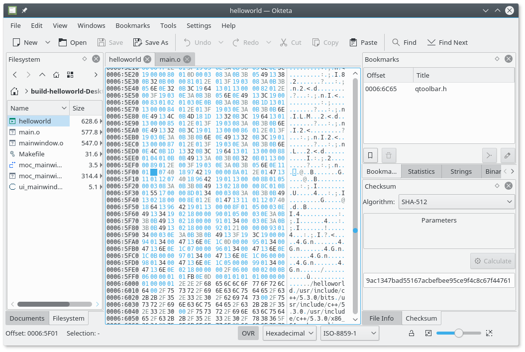 Information On Hex Editors Available For Macos And Linux